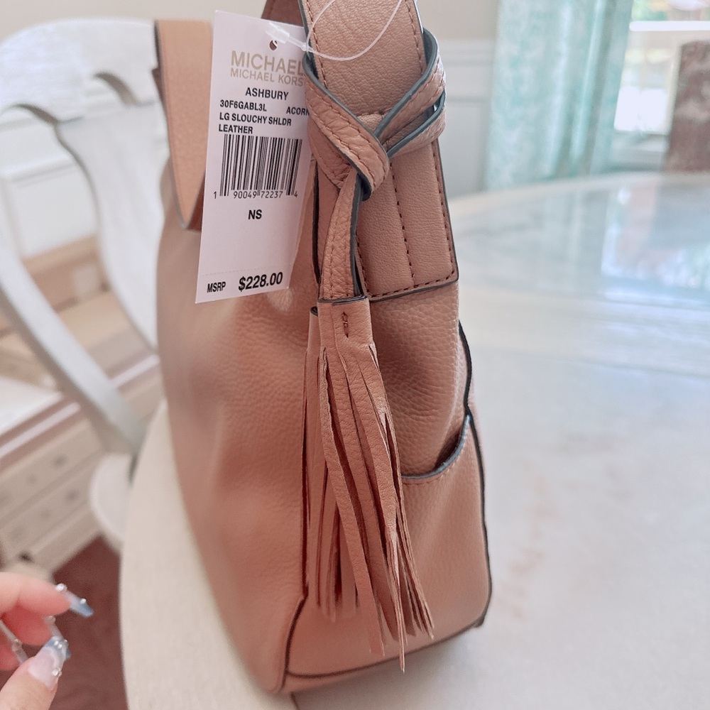 Michael Kors MICHAEL KORS Ashbury Slouchy Large Leather Shoulder Bag /NWT - Picture 2 of 10
